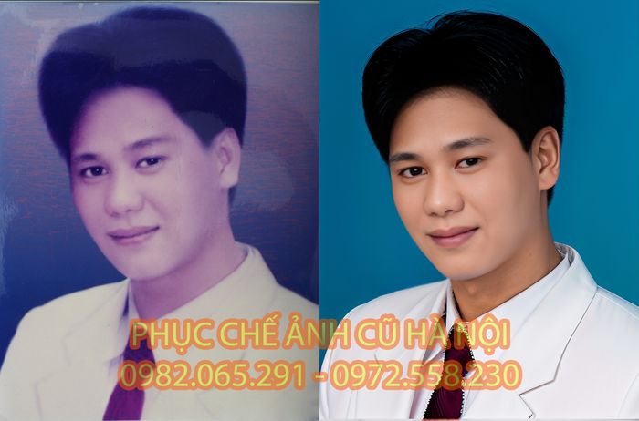 Hình ảnh minh họa phục chế ảnh tại Phục Chế Ảnh Cũ Hà Nội