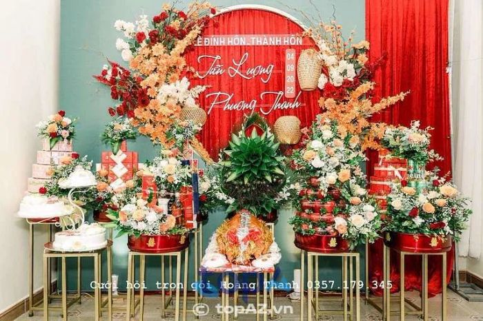 Cưới Hỏi Trọn Gói Hoàng Thanh - Tinh hoa mâm quả cưới hỏi Phủ Lý