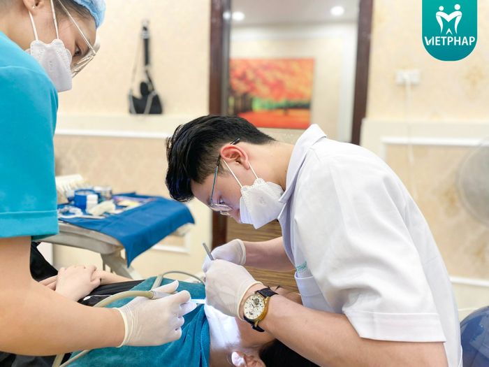 Không gian sang trọng đạt chuẩn châu Âu tại Nha Khoa Việt Pháp