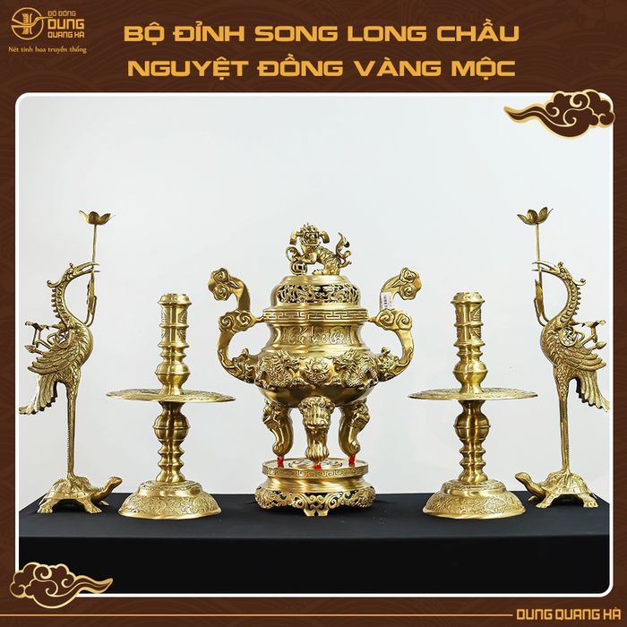 Không gian trưng bày đồ thờ cúng cao cấp