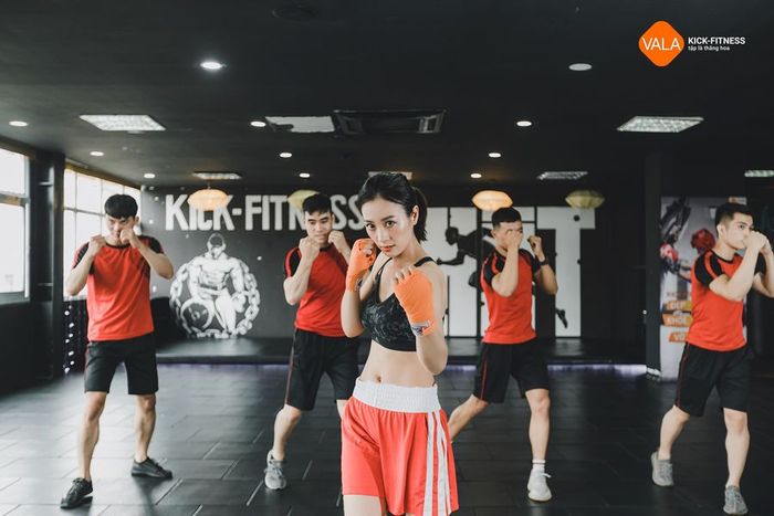 Không gian tập luyện hiện đại tại VALA Kick-Fitness