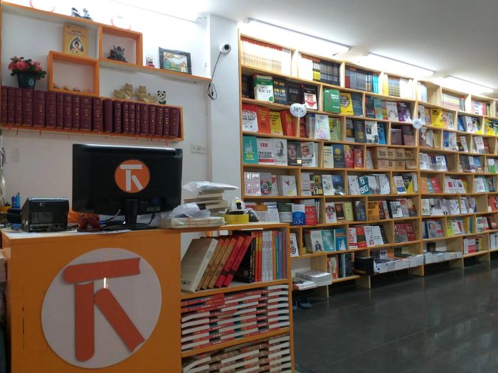 Hình ảnh không gian nhà sách Thái Hà