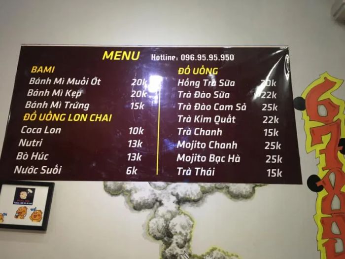 Hình ảnh không gian ấm cúng tại Bami Bee