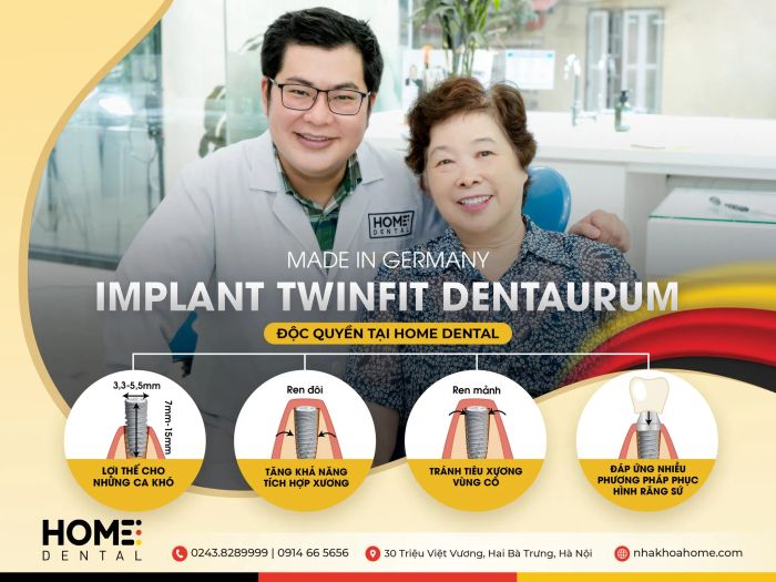 Không gian hiện đại đạt chuẩn Đức tại Nha khoa Home