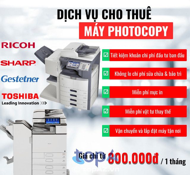 Công ty TNHH Thương Mại & Dịch Vụ Tân Vinh - Địa chỉ vàng cho thuê máy photocopy tại Đà Nẵng