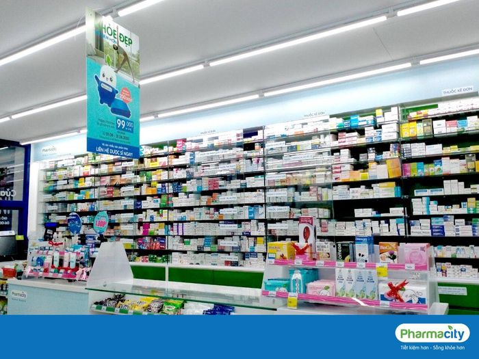 Hình ảnh không gian mua sắm tại Pharmacity - Nhà Thuốc Tiện Lợi