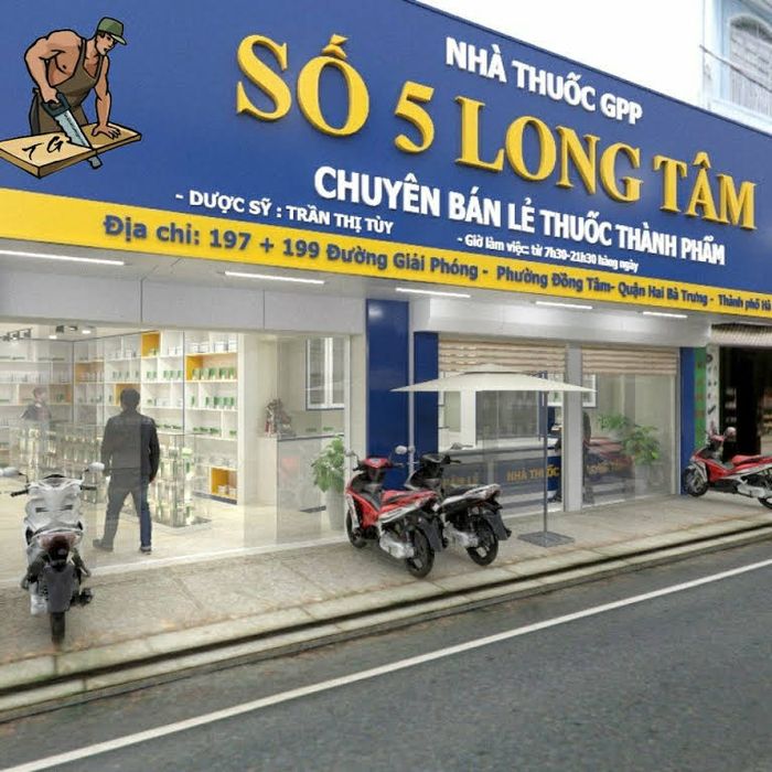 Không gian Nhà thuốc Long Tâm - Nơi gửi trọn niềm tin sức khỏe