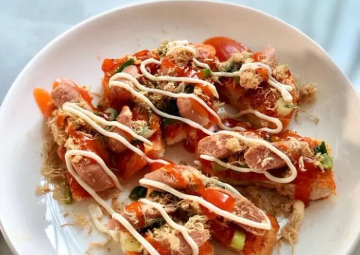 Hình ảnh bánh mì Yến vàng ươm hấp dẫn