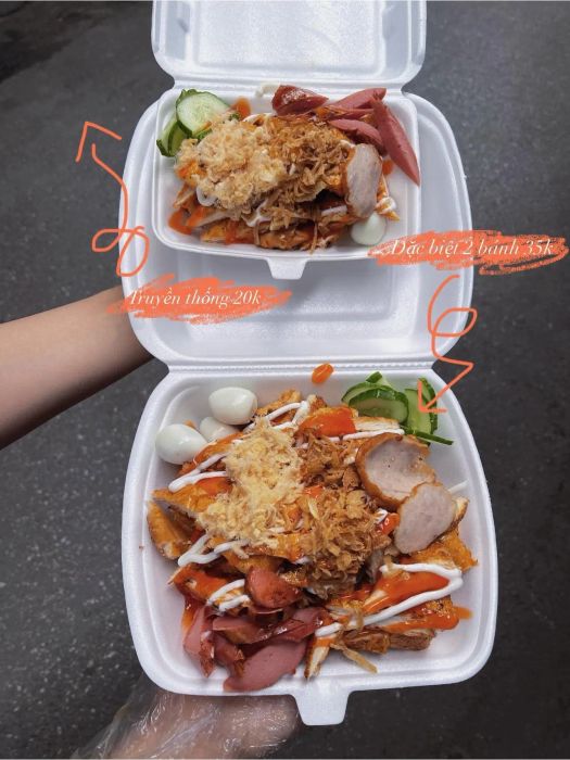 Hình ảnh bánh mì Chà Bá Lửa vàng ươm hấp dẫn
