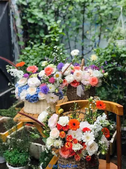 Cửa hàng hoa tươi tại Quận 2