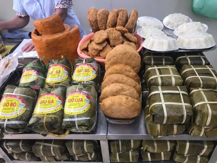 Sản phẩm giò chả đạt chuẩn tại Tân Hương Lan