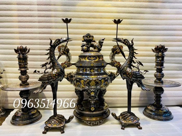 Bộ sưu tập đồ thờ cúng tinh xảo tại Đồ Đồng Thành Phát