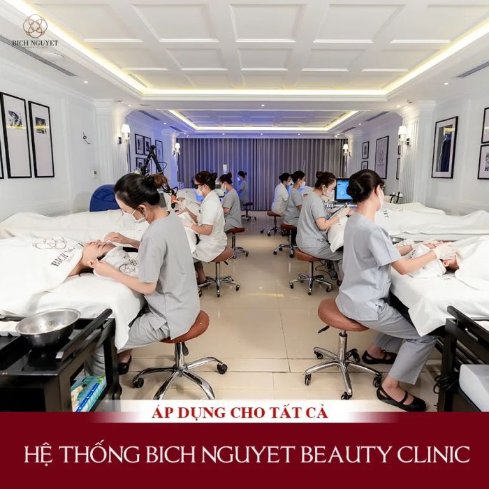 Hình ảnh không gian sang trọng tại Bích Nguyệt Beauty Clinic