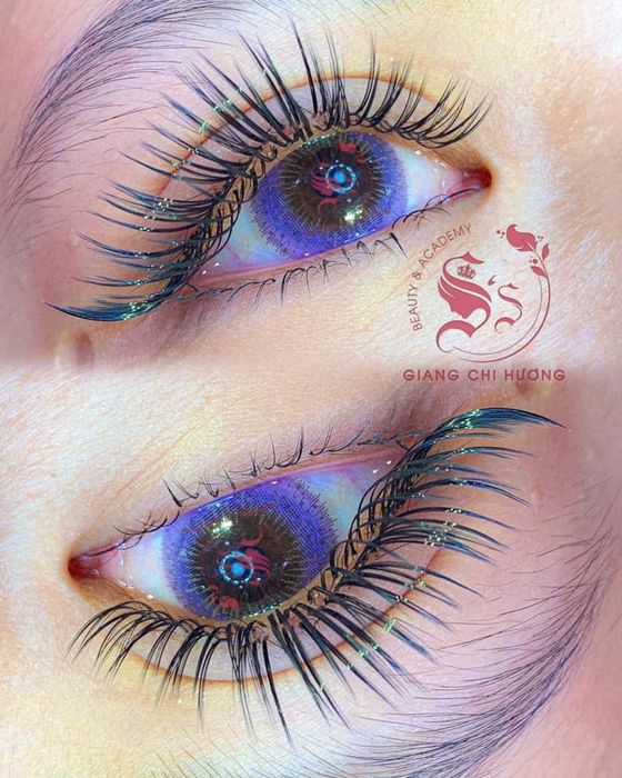 Hình ảnh thực tế lớp học tại Ngọc Tiny Eyelash