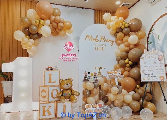 Nghệ thuật trang trí tiệc tùng