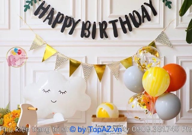 Ellie Party - Địa chỉ vàng phụ kiện trang trí tiệc sinh nhật tại TP.HCM