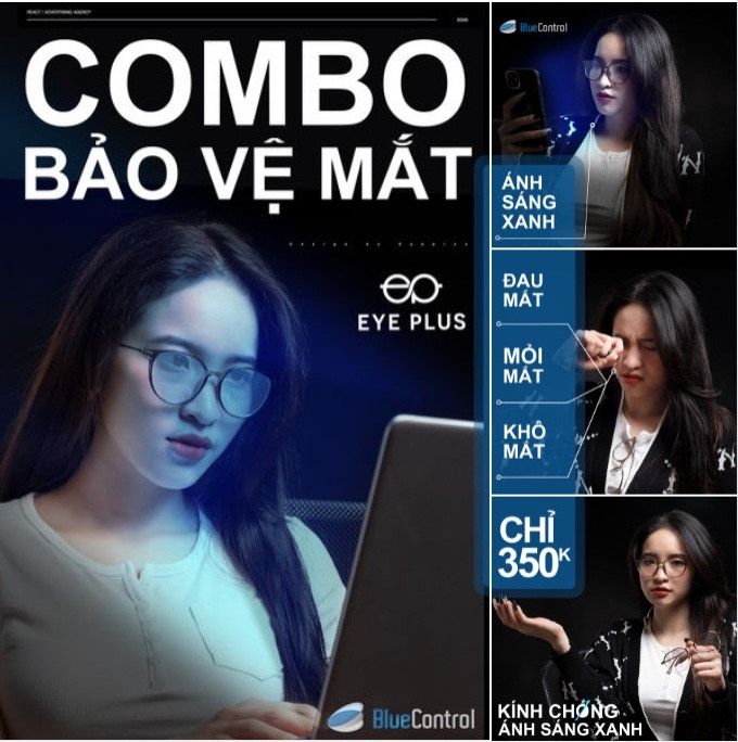 Kính Mắt Eye Plus - Sản phẩm bảo vệ mắt đẳng cấp