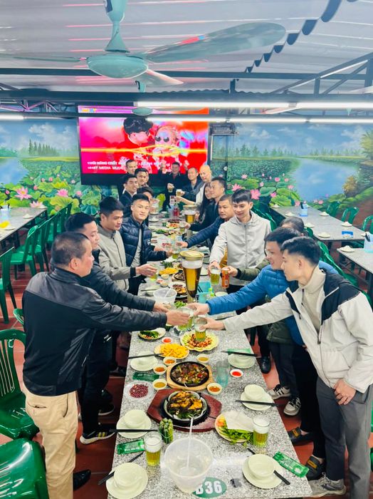 Không gian ấm cúng tại Bia Hải Xồm