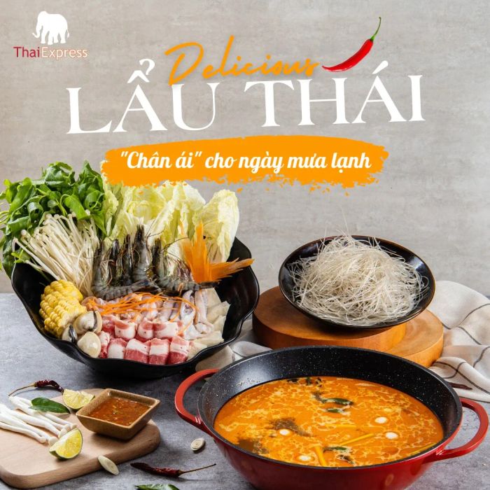 Hình ảnh ThaiExpress - Món lẩu Thái hấp dẫn