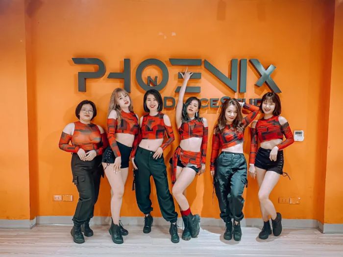 Hình ảnh ấn tượng về không gian sáng tạo tại Phoenix Dance Studio