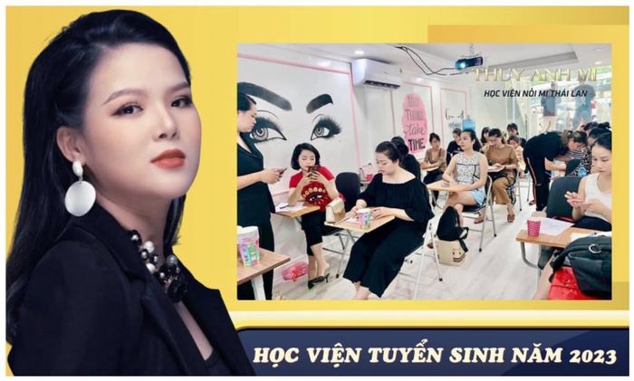 Học viên thực hành tại Thùy Anh Mi