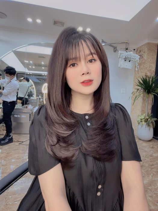 Hình ảnh thực tế các kiểu tóc mái đẹp tại 1900 Hair Salon