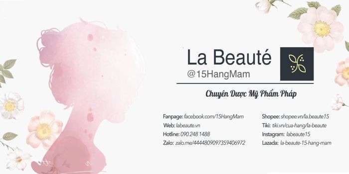 Bộ sưu tập dược mỹ phẩm đa dạng tại La Beauté