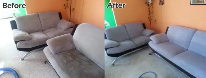 Hình ảnh minh họa quy trình vệ sinh chuyên nghiệp tại AAACLEAN