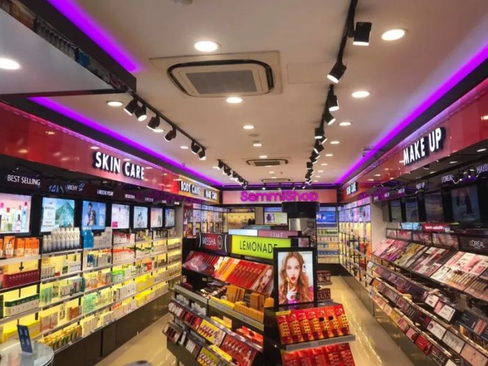 Bộ sưu tập mỹ phẩm đa dạng tại Sammi Shop