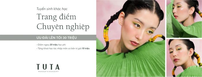 Hình ảnh không gian đào tạo tại Học viện Makeup TUTA