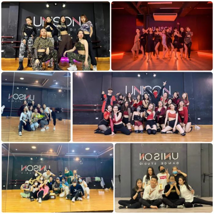 Khoảnh khắc đầy cảm hứng tại Unison Dance Studio