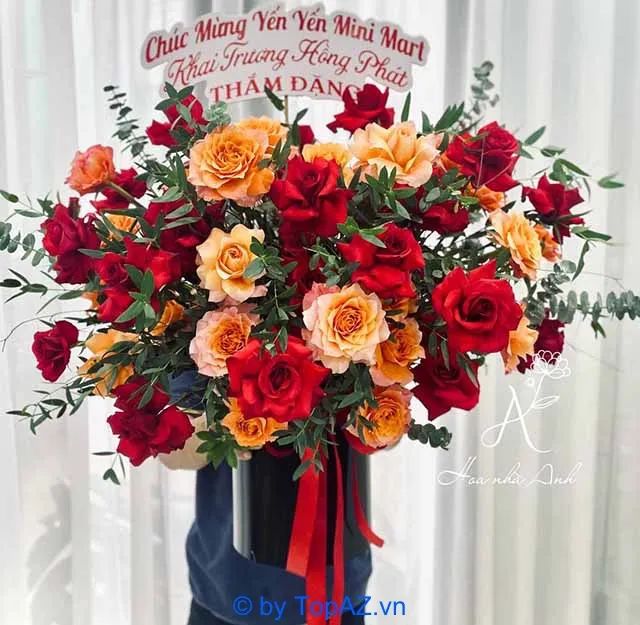 Địa chỉ đặt hoa mừng khai trương tại Quận 5