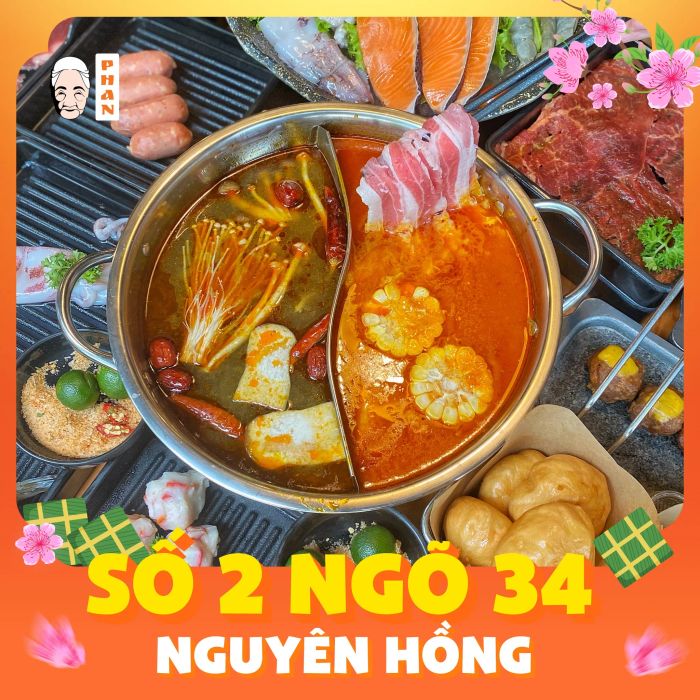 Hình ảnh Lẩu Phan - Bàn tiệc buffet hấp dẫn