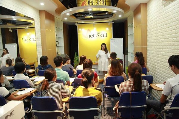 Hình ảnh thực tế về không gian đào tạo tại Vietskill