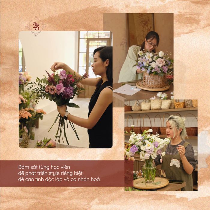 Hình ảnh không gian sáng tạo tại No.23 Floral