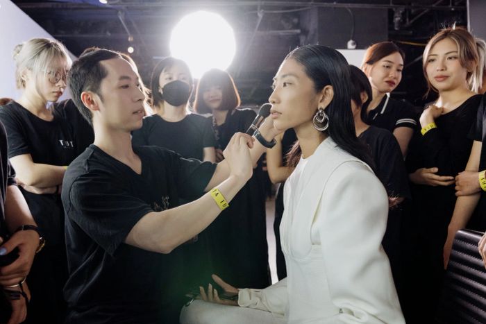 Hình ảnh thực tế lớp học tại TUTA Makeup & Academy