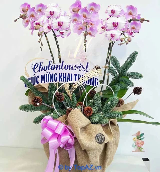 Địa chỉ uy tín để đặt hoa mừng khai trương tại Quận 5
