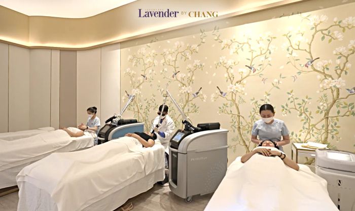 Hệ thống máy móc hiện đại nhập khẩu tại Lavender By Chang
