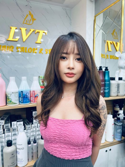 Không gian hiện đại tại LVT Hair Salon & Spa
