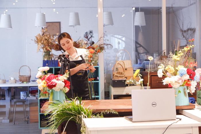 Không gian học tập đầy cảm hứng tại L'amour Flower Hà Nội