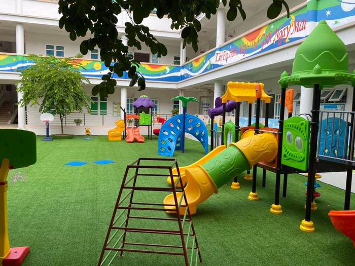 Không gian học tập hiện đại tại Mầm Non Tuổi Hoa