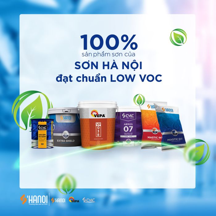Hệ thống kho bãi rộng lớn với đầy đủ chủng loại sơn