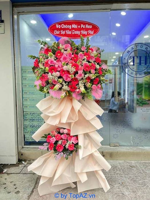 Địa chỉ đặt hoa khai trương giao hàng siêu tốc tại Bình Thạnh