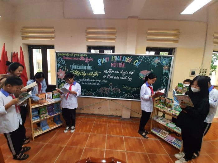 Cơ sở vật chất hiện đại tại Trường THCS Đại Xuyên