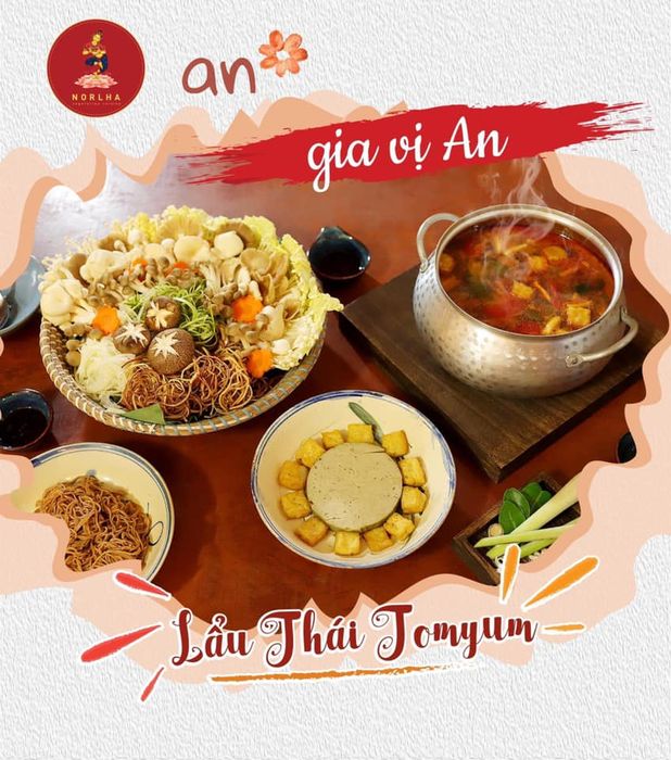 Nhà hàng chay Norlha - điểm đến ẩm thực thuần thực vật với không gian ấm cúng, nơi mỗi món ăn là tinh hoa của sự thanh tịnh