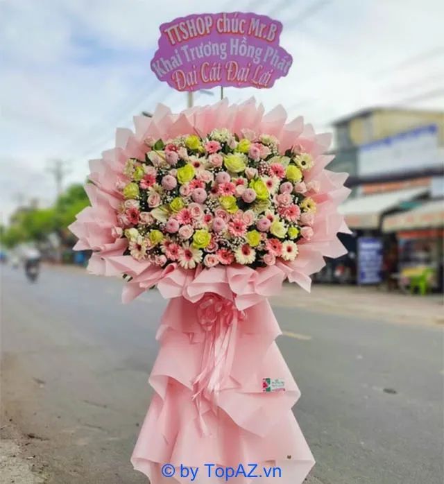 Địa chỉ đặt hoa khai trương uy tín tại Quận 8 - Bảo Ngọc Flower