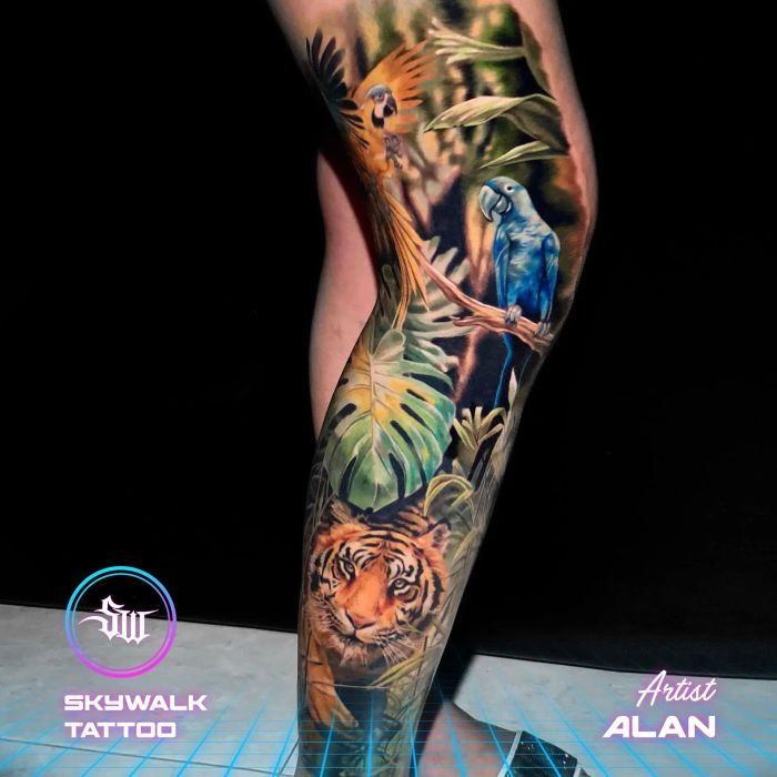 Sky Walk Tattoo - Không gian nghệ thuật đầy cảm hứng