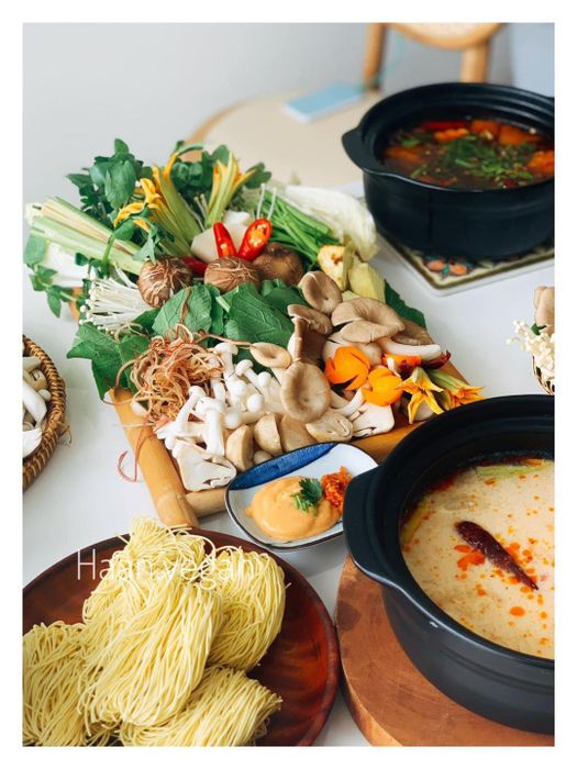 Góc ẩm thực thanh tịnh với cách bài trí đầy nghệ thuật tại Haan.vegan