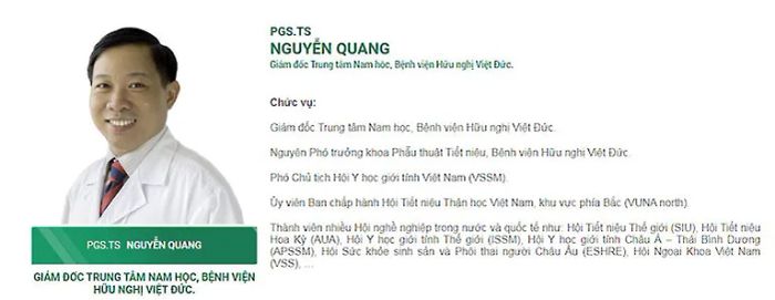 PGS.TS Nguyễn Quang - Hình ảnh 1
