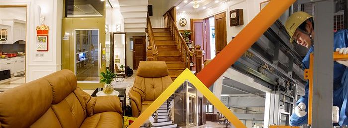 Hình ảnh thực tế công trình - Thang máy Sao Việt